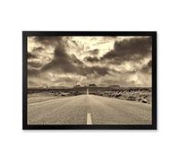 DesignQ The Road To Monument Valley Décoration murale encadrée