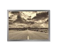 DesignQ The Road To Monument Valley Décoration murale encadrée