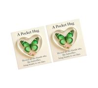 Designs Carte de poche en acrylique pour messages personnels, cadeau portable adapté pour les fêtes et les vacances Carte acrylique