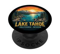 Designs de Voyage Alpine et Lake Tahoe PopSockets PopGrip Adhésif