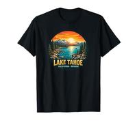 Designs de Voyage Alpine et Lake Tahoe T-Shirt