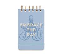 Designworks Ink Petit bloc-notes de poche à spirale vintage Sass à spirales 8,9 x 14,6 cm - Accessoires de bureau esthétiques et fournitures de bureau amusantes pour l'école, le bureau et les petites