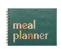 DesignWorks Ink Planificateur de repas et liste du marché avec 60 feuilles, bloc de couleurs 21,6 x 16,5 cm