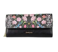 Desigual 19SAYPX12000U Portefeuille long réversible pour femme en polyuréthane Noir