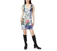 Desigual 21WWVK901000L Robe, White, L Femme