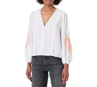 Desigual Blouse femme Hoja Blanc Taille L