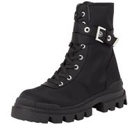 Desigual 4 bottes en nylon pour femme, moyennes, mode, noir, 38 EU, Noir, 38 EU