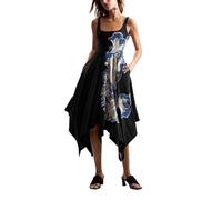 Desigual Robe longue Lacroix Femme Noir Taille L