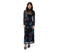 Desigual Robe bleu / rouge / noir, Taille 40