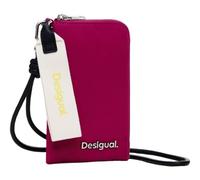 Desigual Accessoires en Nylon, Portefeuille bi-Pliable pour Femme, Rouge, 20