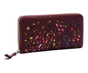 Desigual Accessoires pour femmes PU Portefeuille long bi-pliant, finition matériau, Finition du matériau., 23