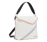 Desigual Accessoires PU Backpack, Mini Sac à Dos en polyuréthane Femmes, Blanc, Einheitsgröße