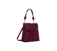 Desigual Accessoires PU Backpack, Mini Sac à Dos en polyuréthane Femmes, Rouge, Taille Unique