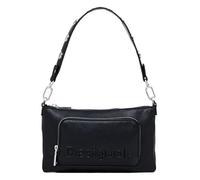 Desigual Accessoires PU Others, Portefeuille bi-Pliable pour Femme, Noir, 24.5