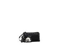 Desigual Accessoires PU Others, Portefeuille bi-Pliable pour Femme, Noir, 29.5