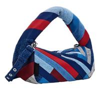 Desigual Accessoires Sac à bandoulière en Jean, L'ÉPAULE en Denim Femme, Bleu, One Size