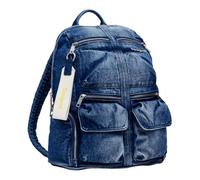 Desigual Accessoires Sac à Dos Moyen, Accessories Denim Backpack Medium Femmes, Bleu, Einheitsgröße