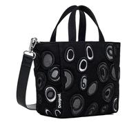 Desigual Accessoires Sac à provisions en Tissu, Courses Femme, Noir, Taille Unique