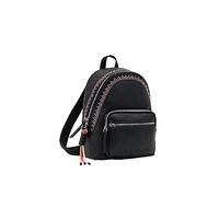 Desigual pour femme. 23WAKP17 Sac à dos Rigoberta Mombasa Mini noir (OSFA), Casuel, Polyuréthane