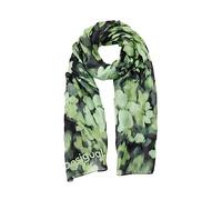 Desigual Accessories Fabric Rectangle Foulard Fou_Flower Camo, Vert, Taille Unique Femmes