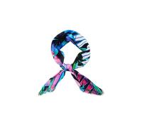 Desigual Accessories Fabric Squared Foulard Fou_Corrective 5000 Navy, Bleu, Taille Unique Femme