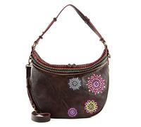 Desigual Accessories PU Shoulder Bag, Sac Femmes, Marron, U