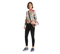Desigual Alba 21WWDD24 Jean Skinny Classic Ankle Grazer Noir, Couleur : noir