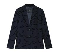 Desigual - AME Dora Blazer - Femme - Vestes - Noir - Taille: 38 FR