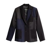 Desigual - AME Margi Blazer - Femme - Vestes - Bleu - Taille: 44 FR