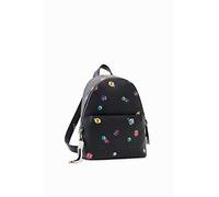 Desigual, BACK_FRESIA_MOMBASA MINI 2000 BLACK Femmes, Noir, Taille unique
