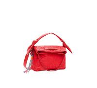 Desigual Bag_Alpha Loverty 3.0, Sac à Main en polyuréthane Femme, Rouge