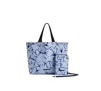 Desigual Bag_Asterix_Namibia 5002 Sac Bleu brodé, Stick Blue Femme, Taille Unique