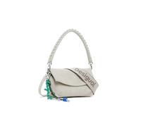 Desigual Sac à épaule Half Logo Trokel Beige 25x20x8 cm 350 g pour femme