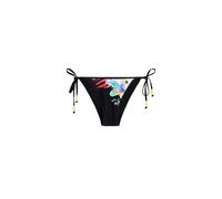 Desigual Bas de bikini bleu clair / orange foncé / pitaya / noir, Taille L