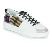 Desigual Baskets basses FANCY TARTAN in Blanc 39