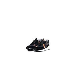 Desigual Baskets en Cuir imprimé minéral Noir