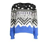 Desigual Black Jers_Colorado 2000 Noir Pull, XL Femme