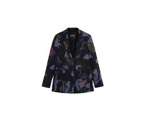 Desigual Blazer 'Collage' mélange de couleurs / noir, Taille 36