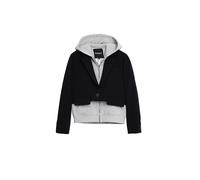 Desigual Blazer gris chiné / noir, Taille 34