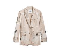 Desigual Blazer 'Mr. Christian' beige / cappuccino / noir, Taille 40