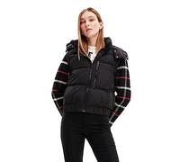 Desigual Bloc Short rembourré pour Femme, Noir, Taille