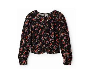 Desigual - Blouse imprimée - Femme - Blouses et Chemises - Multicolore - Taille: 38 FR