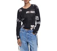 Desigual BLUS_Breaking News, 2000 Black, L