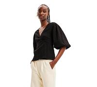 Desigual Blus_loira Blouse, Noir, X-Small Femme
