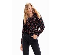 Desigual Blus_Peter Blouse, Noir, Taille S Femme