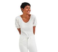 Desigual Body_ALEJANDRIA T-Shirt, White, M aux Femmes