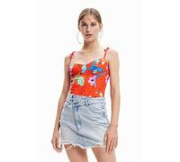 Desigual Body_Marlen 3090 Blouse, Red, M aux Femmes