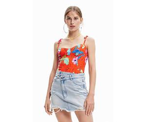 Desigual Body_Marlen 3090 Blouse, Red, M aux Femmes