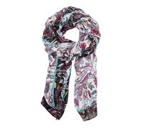 Desigual Boho Rectangle Scarf White