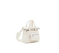 Desigual Bols_Basic Accessoires modulaires pour femme Sac de corps croisé en nylon, blanc, Blanc., Taille unique
